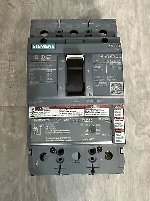 Buy Siemens Molded Case Circuit Breaker 3VA5220-7EC61-0AA0 • 349$