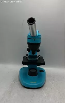 Buy Levenhuk Blue Metal Body Glass Optics Educational Student Microscope Not Tested • 12.99$