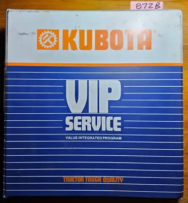Buy Kubota B7400 B7500 B7400HSD B7500HSD B7500D Workshop Service Manual 97897-12490 • 75$