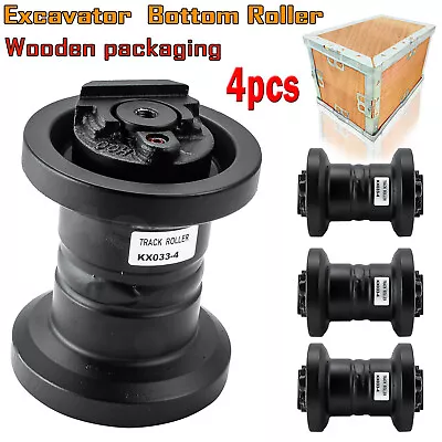 Buy 4PCS Bottom Roller For Kubota KX033-4 Replacement Undercarriage RC788-21702 New • 436$
