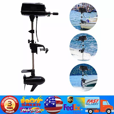 Buy HANGKAI 48V 8HP 2200W Electric Boat Engine Brushless Outboard Trolling Motor USA • 422.94$