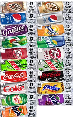 Buy Flavor Strips For 12oz/11oz Can Vending Machine Labels - Pepsi/Coca Cola • 4$
