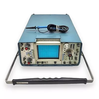 Buy Tektronix 465M 100 MHz Analog Oscilloscope + Probe AN/USM-425 (V)1 FOR PARTS • 74.89$