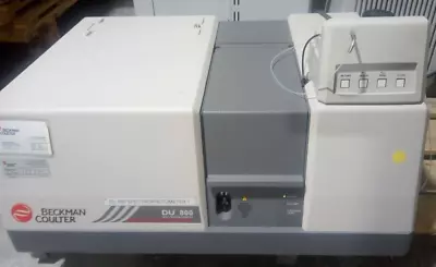 Buy Beckman Coulter DU-800 UV-Vis Spectrophotometer  W/Sipper (Powers On) • 395$