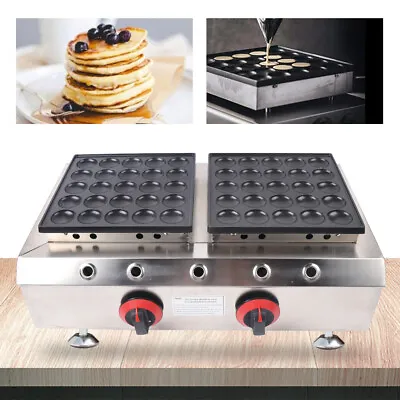 Buy LPG Mini Dutch Pancake Maker Muffin Maker Waffle Maker Baker Machine Home Bake • 322.16$