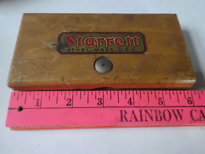 Buy Micrometer, Starrett No 436 – 1 In., 0-1  Range, .001  Grad, Original Wood Case  • 35$