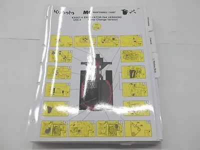 Buy 2013 Workshop Manual For Kubota KX057-4 U55-4 Excavators • 65$