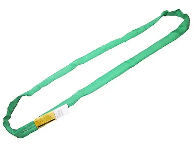 Buy Poly Green 6 Ft Endless Round Sling Recovery Axle Strap, Wrecker, Crane, Loop • 19.97$