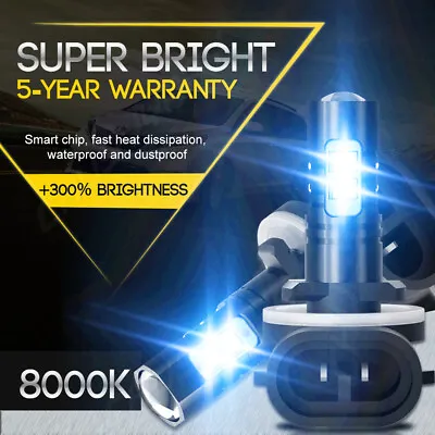 Buy 2 SUPER LED Light Bulbs For Kubota BX1880 BX2380 BX2680 Headlights K7571-54340 • 15.99$