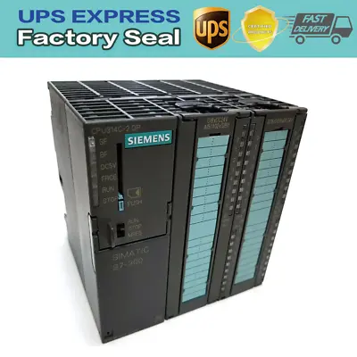 Buy 6ES7314-6CG03-0AB0 SIEMENS SIMATIC S7-300 CPU 314C-2 DP Compact Brand New! Zy • 781.75$