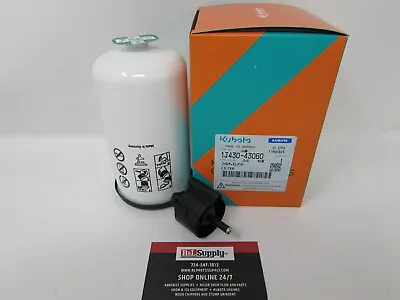 Buy Genuine Kubota Engine Fuel Filter Kit W/ Fuel Sensor 1j430-43060 1j430-43880 • 172$