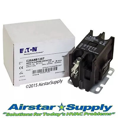 Buy 25 Amp / 1 Pole / 24V Coil Contactor # C25ANB125T • 22.95$
