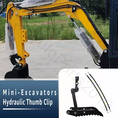 Buy Universal Hydraulic Thumb Clip Kit For Mini Excavators Within 3 Tons TYPH 2008N • 399$
