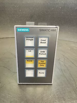 Buy  SIEMENS  Simatic  KP8 (6AV3 688-3AY36-0AX0) HMI 8-Button Panel (2D-03) • 219$