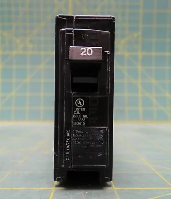 Buy Siemens B120 20A 1 Pole 1 Phase 10kA At 120/240V AC Miniature Circuit Breaker • 7.01$