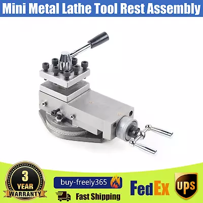 Buy Metal Tool Holder Mini Lathe Set Accessories Metal Change Drill Lathe Assembly • 116.85$