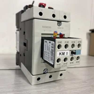 Buy SIEMENS 3RT1045-1A 105A CONTACTOR With 3RH1921-1HA22 • 29.99$