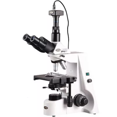 Buy AmScope 40X-2500X Infinity Kohler Biological Compound Microscope + 8MP Camera • 1,003.99$