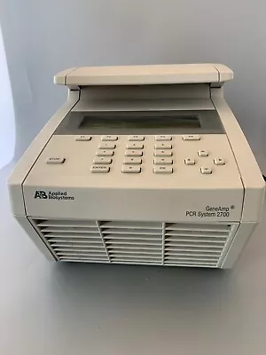 Buy Applied Biosystems Geneamp PCR System 2700 AB 96-Well Thermal Cycler FREE RETURN • 232.50$