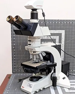 Buy Leica DMLP Polarizing Light Microscope W/ EC3 High Speed Digital Camera [RSOF] • 4,850$