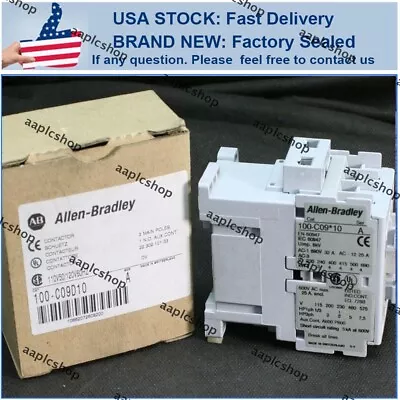 Buy  New  Allen Bradley 100-c09d10 Contactor  New In The Box  • 89.99$