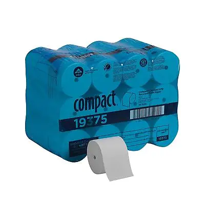 Buy Compact 19375 Coreless 2-Ply Bathroom Tissue (CS Of 36/ 1000 Sheets Per Roll) • 156.47$