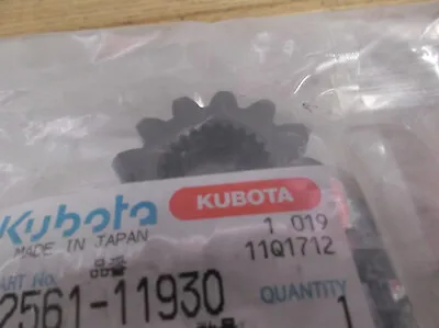 Buy Kubota Range Shaft Forward Gear For Bx Series Sub-compact Tractor K2561-11930 • 175$
