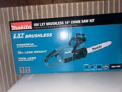Buy Makita XCU11SM1 18V LXT Brushless Li-Ion 14  Chain Saw Kit (4 Ah) New • 160$