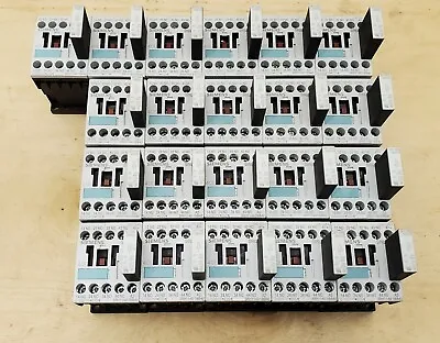 Buy Siemens 3RH1140-1BB40 Control Relay With 4 N.O. Contacts 24 VDC Coil - NEW • 29.90$
