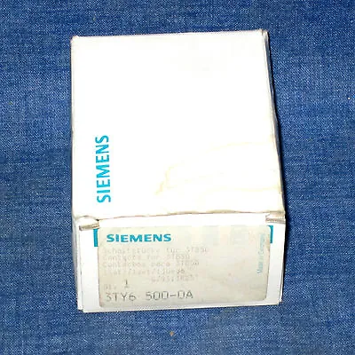 Buy Siemens 3TB50 Replacement Contact Kit Cat. No. 3TY6500-0A Made In Germany • 475$