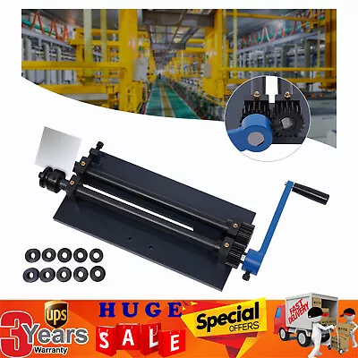 Buy Manual Bead Roller Sheet Metal Bead Roller Bending Machine Heavy Duty Tool RM12 • 179.55$