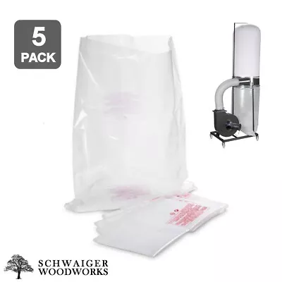 Buy Harbor Freight Central Machinery 97869 / 61790 Plastic Dust Collector Bags (5) • 21.99$