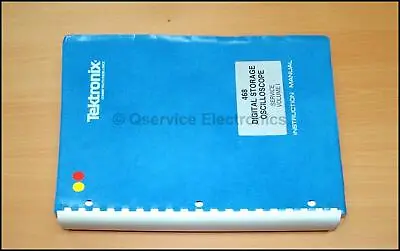 Buy Tektronix 468 Oscilloscope Original Printed Service Manual VOL1 TEK# 070-3515-00 • 60$