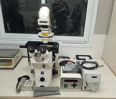 Buy Carl Zeiss Axiovert 200M Microscope + Lens + HDD • 13,700$