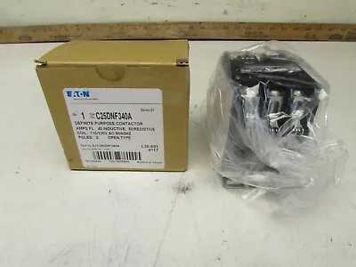 Buy SIEMENS C25DNF340A, DEFINiTE PURPOSE CONTACTOR , 3P/40A, COIL-120V,  MAKE OFFER! • 69.99$