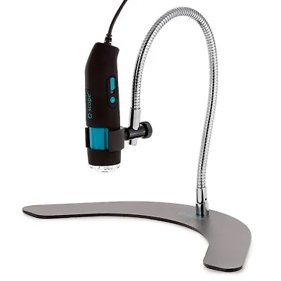 Buy Q-Scope 500X 2MP Handheld USB Digital LED Microscope W Polarizer+Gooseneck Stand • 164.99$