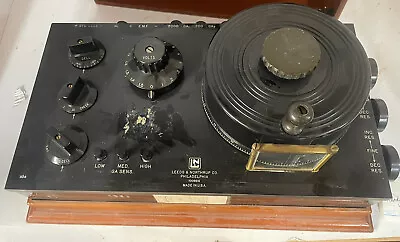 Buy Vintage Leeds And Northrup  Potentiometer Antique Science Equipment • 100$