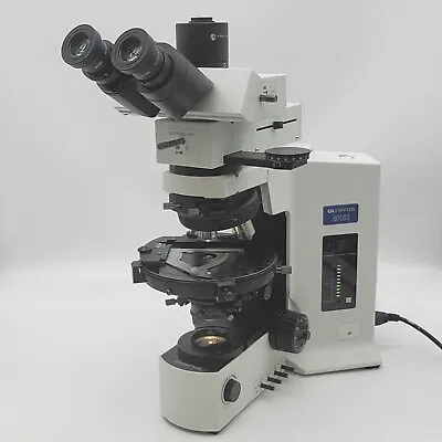 Buy Olympus Microscope BX51 Pol Polarizing With Bertrand Lens • 9,995$