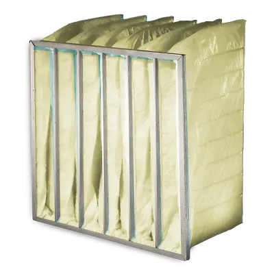 Buy Case Of 8 Powder Coating Bag Filters Merv 14 - 6 Pocket 20 X 20 X 15 • 439.99$