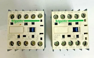 Buy Schneider Electric, Control Relay Contactor, Ca3kn 31bd *lot Of 2* • 25$