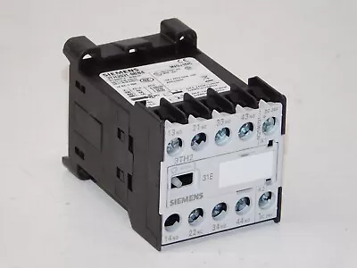 Buy Siemens 3TH2031-0BB4 Contactor Relay 24V 10A Module Unit Made In Turkey • 12$
