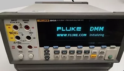Buy Fluke 8845A 6-1/2 Digit Precision Multimeter, Graphical Display, Dual Display • 820$