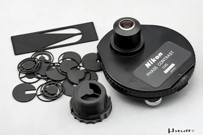 Buy Nikon Phase Contrast Ph 0.85 Microscope Condenser DF Polarizing Oblique Set • 48.50$