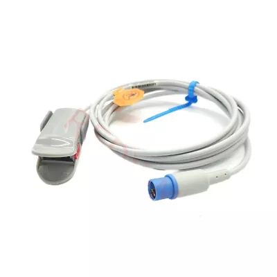 Buy 7pin Adult Finger Clip SpO2 Sensor Cable For Siemens/Draeger NellcorTech Monitor • 27.99$