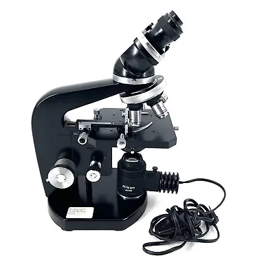 Buy Vintage NIKON 71470 Binocular Microscope With 4 Objectives & Extras • 249.99$