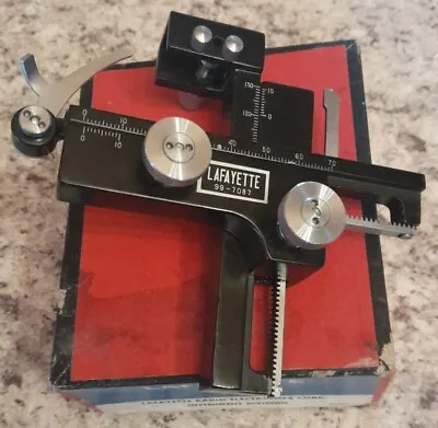 Buy Vintage Lafayette Radio Electronics Microscope Mechanical Stage 99-7087  • 79.99$