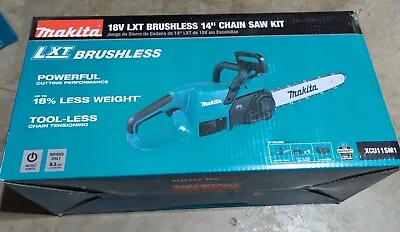 Buy Makita XCU11SM1 18V LXT Brushless 14  Chain Saw Kit NEW • 184.89$