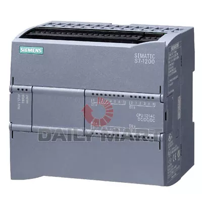 Buy Siemens Cpu1214c 6es7214-1ag31-0xb0 Simatic S71200 Ac/dc Relay Module New • 551.99$