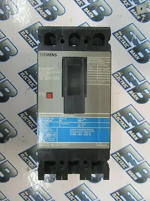 Buy Siemens ED43B020, 20 Amp, 480 Volt, 3 Pole, Bolt On Circuit Breaker- WARRANTY • 75$