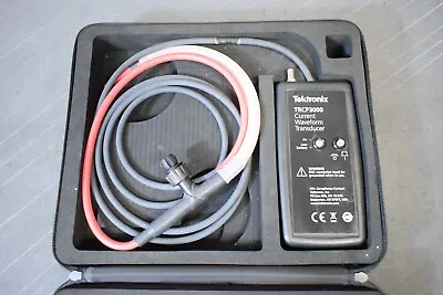 Buy Tektronix TRCP3000 Current Waveform Transducer Rogowski Probe With Case • 749.95$